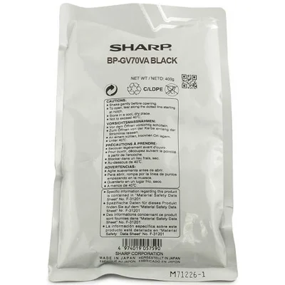 Original OEM Developer Sharp BP-GV70BA (BPGV70BA) (Black)