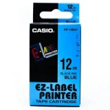 Original OEM Ink Ribbon Casio XR-12BU1 (XR12BU1) (Blue) (12 mm, 8 m) for Casio KL-820