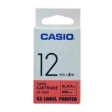 Original OEM Ink Ribbon Casio XR-12RD1 (XR12RD1) (Red) (12 mm, 8 m)