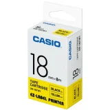 Original OEM Ink Ribbon Casio XR-18YW1 (XR18YW1) (Yellow) (18 mm, 8 m)