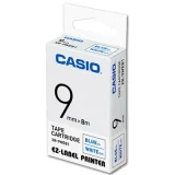 Original OEM Ink Ribbon Casio XR-9WEB1 (XR9WEB1) (White) (9 mm, 8 m) for Casio KL-60SR