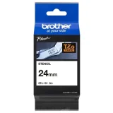 Original OEM Stencil Tape Brother STe-151 (STE151) (Transparent) (24 mm, 1,6 m) for Brother PT-D800W
