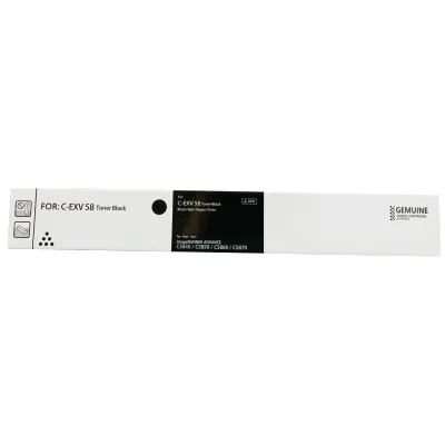 Original OEM Toner Canon C-EXV 58 B (3763C002) (Black)