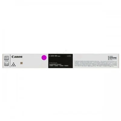 Original OEM Toner Canon C-EXV 58L M (3768C002) (Magenta)