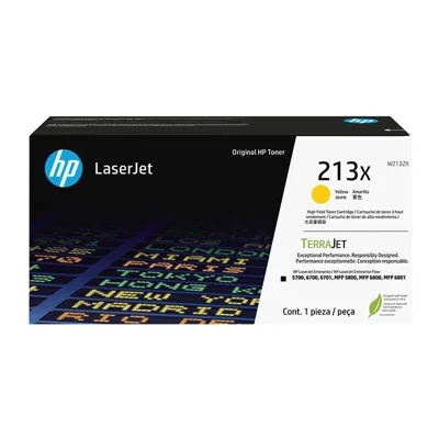 Original OEM Toner HP 213X (W2132X) (Yellow)