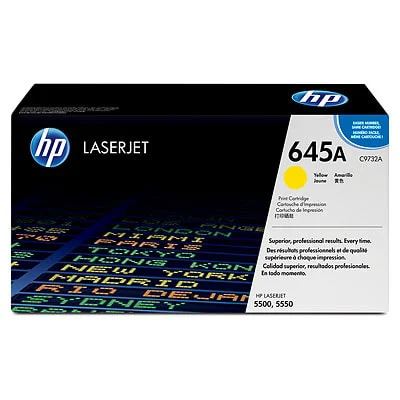 Original OEM Toner HP 645A (C9732A) (Yellow)