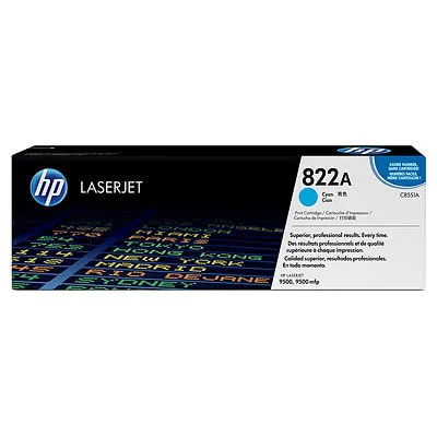 Original OEM Toner HP 822A (C8551A) (Cyan)