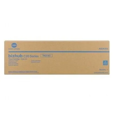 Original OEM Toner KM TN-318C (A0DK453) (Cyan)