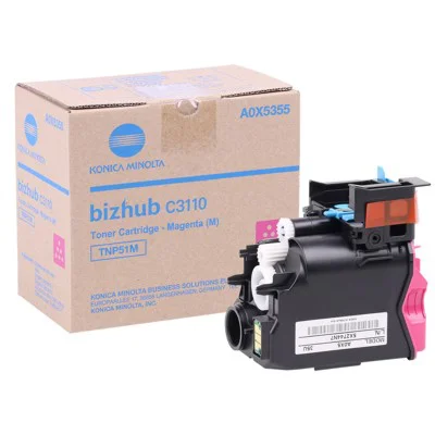 Original OEM Toner KM TNP-51M (A0X5355) (Magenta)