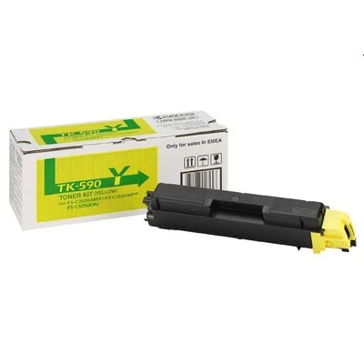 Original OEM Toner Kyocera TK-590Y (TK-590Y) (Yellow)