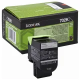Original OEM Toner Lexmark 702K (70C20K0) (Black) for Lexmark CS410DN
