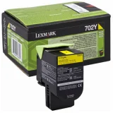 Original OEM Toner Lexmark 702Y (70C20Y0) (Yellow) for Lexmark CS410DN