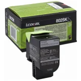 Original OEM Toner Lexmark 802SK (80C2SK0) (Black) for Lexmark CX510DE