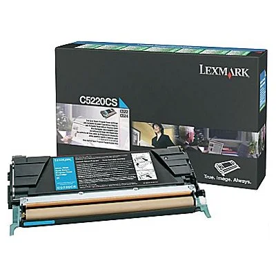 Original OEM Toner Lexmark C5220CS (C5220CS) (Cyan)