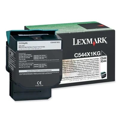 Original OEM Toner Lexmark C544X1KG (C544X1KG) (Black)