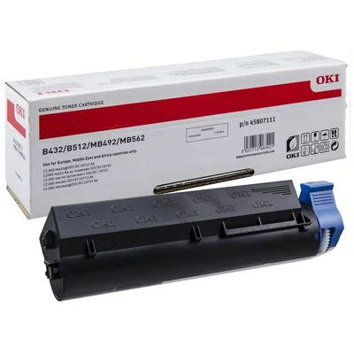 Original OEM Toner Oki B432 (45807111) (Black)