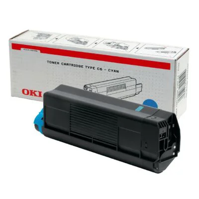 Original OEM Toner Oki C5100 (42127407) (Cyan)