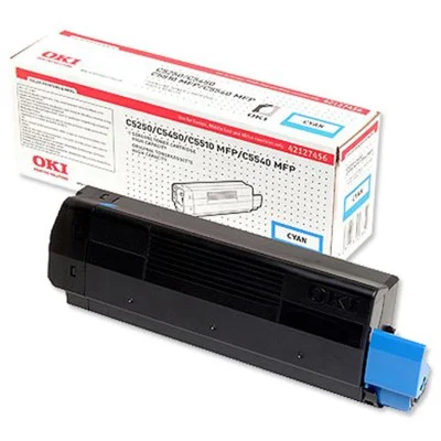 Original OEM Toner Oki C5250 C5450 (42127456) (Cyan)