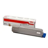Original OEM Toner Oki C801/821 (44643003) (Cyan)
