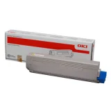 Original OEM Toner Oki C822 (44844613) (Yellow) for Oki C822dn
