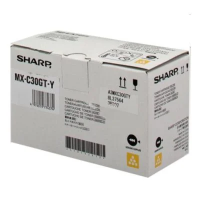Original OEM Toner Sharp MX-C30GTY (MX-C30GTY) (Yellow)