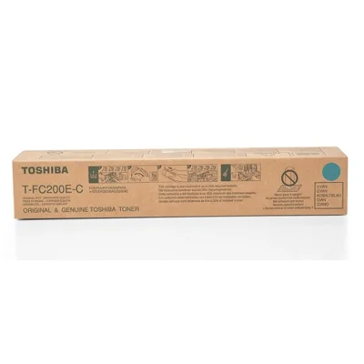Original OEM Toner Toshiba T-FC200E-C (6AJ00000119, 6AJ00000195) (Cyan)