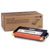 Original OEM Toner Xerox 6280Y (106R01402) (Yellow) for Xerox Phaser 6280DN