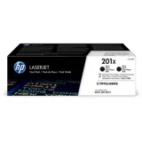 Original OEM Toners HP 201X (CF400XD) (Black) (2-pack) for HP Color LaserJet Pro M252dw