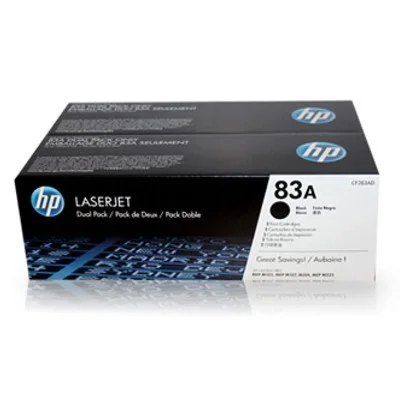 Original OEM Toners HP 83A (CF283AD) (Black) (2-pack)