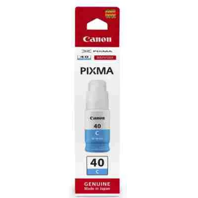 Original OEM Ink Cartridge Canon GI-40 C (3400C001) (Cyan)