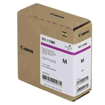 Original OEM Ink Cartridge Canon PFI-110M (2366C001) (Magenta)