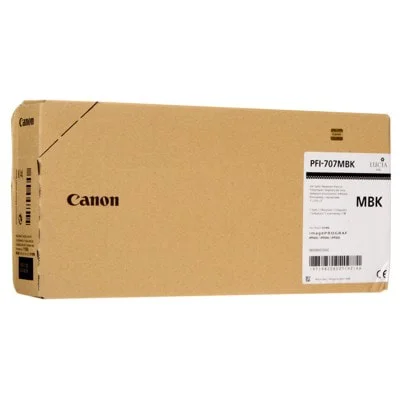 Original OEM Ink Cartridge Canon PFI-707MBK (9820B001) (Matte black)