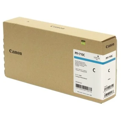 Original OEM Ink Cartridge Canon PFI-710C (2355C001) (Cyan)