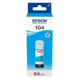 Original OEM Ink Cartridge Epson 104 (C13T00P240) (Cyan) for Epson EcoTank ET-2712