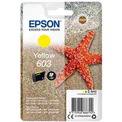 Original OEM Ink Cartridge Epson 603 (C13T03U44020) (Yellow)