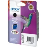 Original OEM Ink Cartridge Epson T0801 (C13T08014011) (Black) for Epson Stylus Photo RX585
