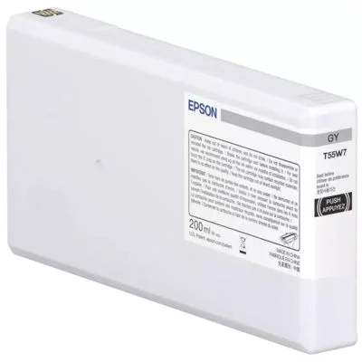 Original OEM Ink Cartridge Epson T55W7 GY (C13T55W700) (Gray)