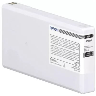 Original OEM Ink Cartridge Epson T55W8 MBK (C13T55W800) (Matte black)