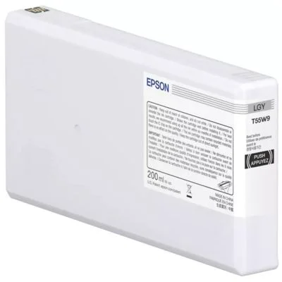 Original OEM Ink Cartridge Epson T55W9 LGY (C13T55W900) (Light gray)
