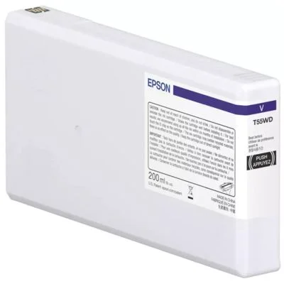 Original OEM Ink Cartridge Epson T55WD V (C13T55WD00) (Violet )