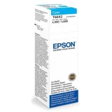 Original OEM Ink Cartridge Epson T6642 (C13T66424) (Cyan) for Epson L565