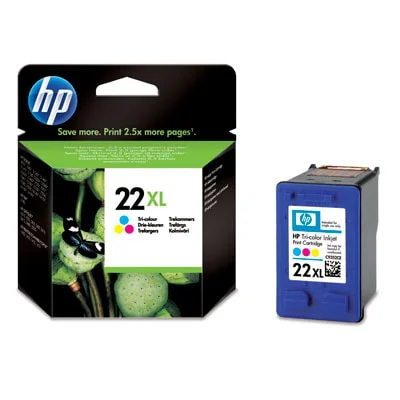 Original OEM Ink Cartridge HP 22 XL (C9352CE) (Color)