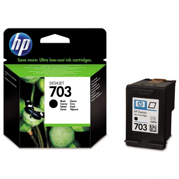 Original OEM Ink Cartridge HP 703 (CD887AE) (Black)
