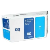 Original OEM Ink Cartridge HP 80 XL (C4846A) (Cyan)
