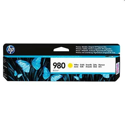Original OEM Ink Cartridge HP 980 (D8J09A) (Yellow)