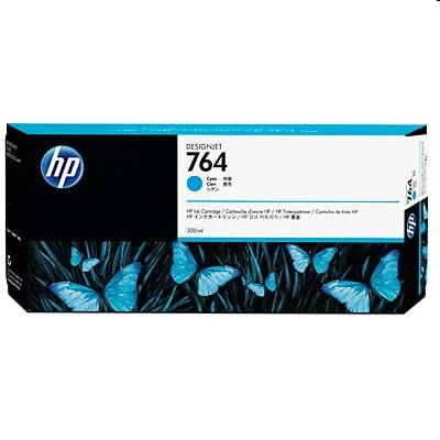 Original OEM Ink Cartridge HP HP 764 (C1Q13A) (Cyan)