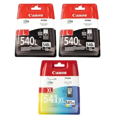 Original OEM Ink Cartridges Canon 2 x PG-540L + CL-541XL (5224B017) (multi pack)