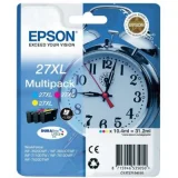Original OEM Ink Cartridges Epson 27 XL (C13T271540) (3-pack) for Epson WorkForce WF-7710DWF