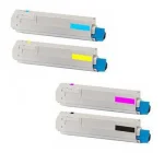 Toner cartridges Oki C801/821 - compatible and original OEM