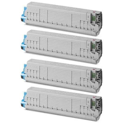 Toner cartridges Oki C824/834 - compatible and original OEM